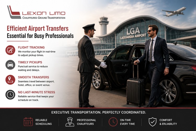 Efficient airport transfers for professionals